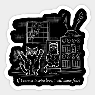 Frankenstein Cat Sticker